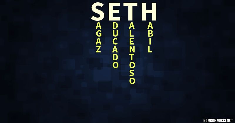 Acróstico seth