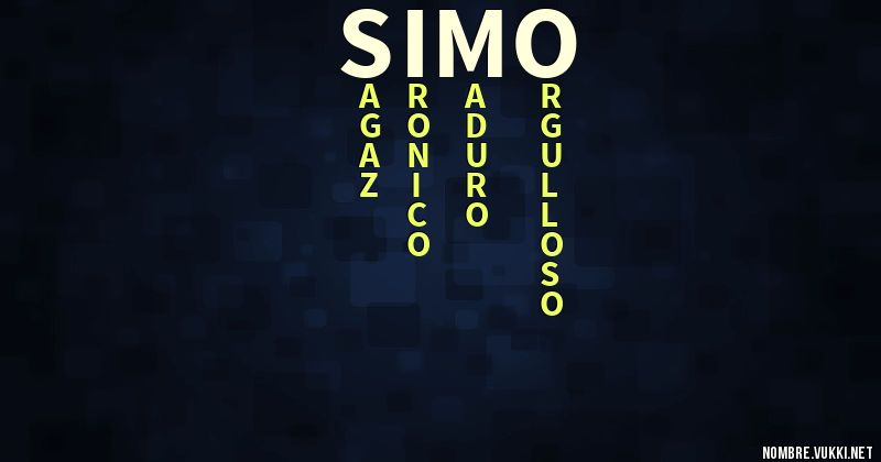 Acróstico simó