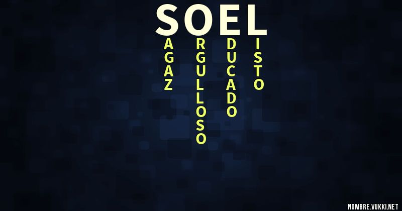 Acróstico soel