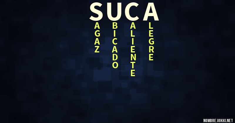 Acróstico suca