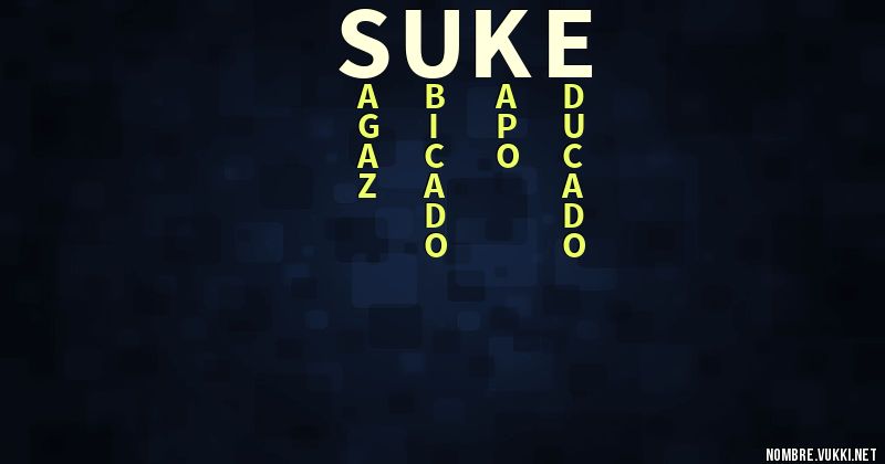 Acróstico suke