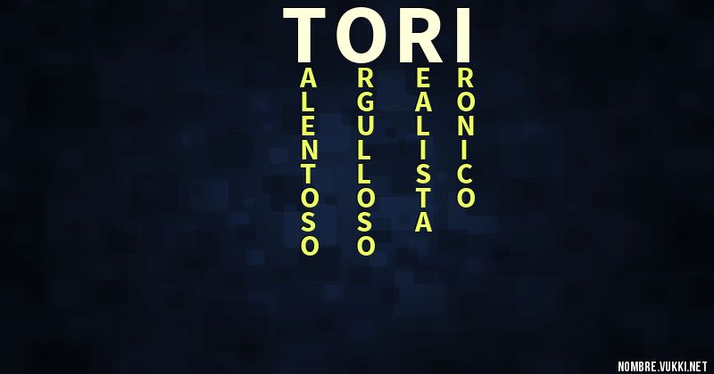 Acróstico tori