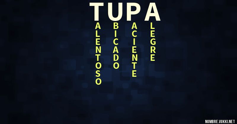 Acróstico tupa