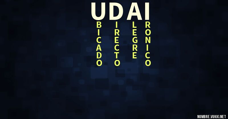 Acróstico udai