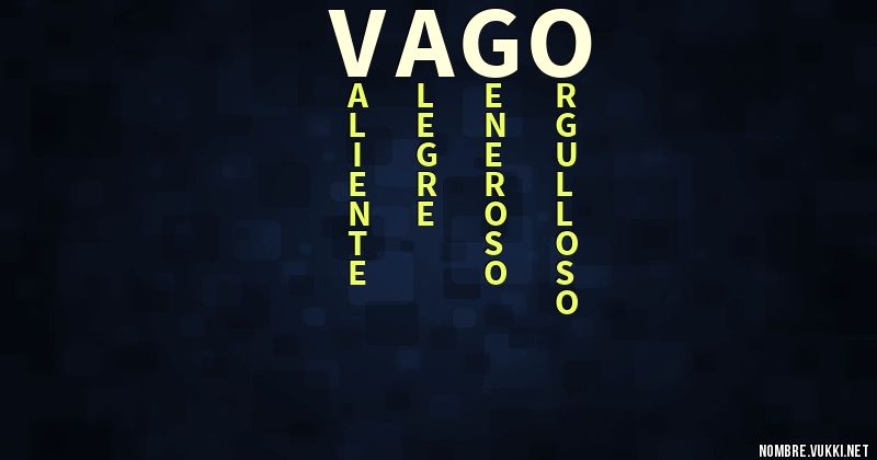 Acróstico vago