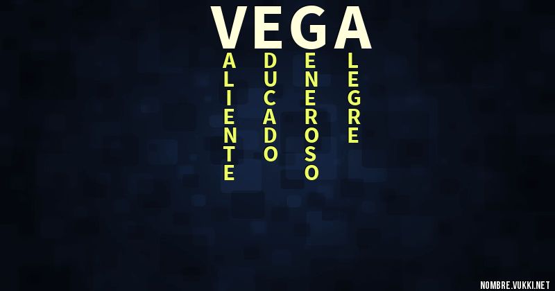 Acróstico vega