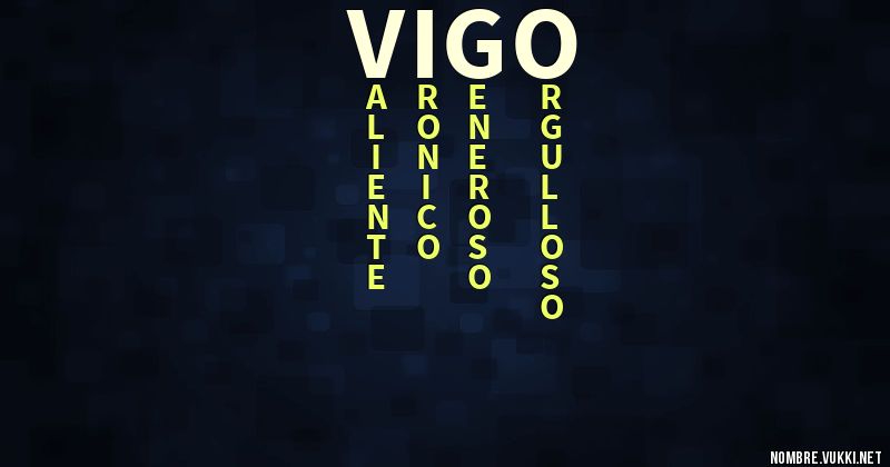 Acróstico vigo