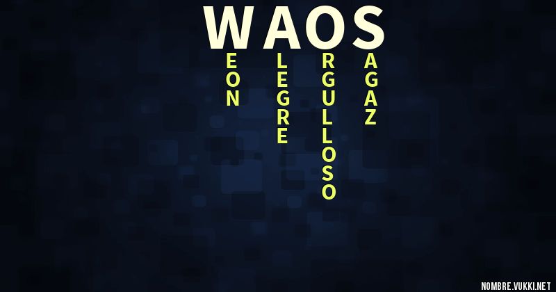 Acróstico waos