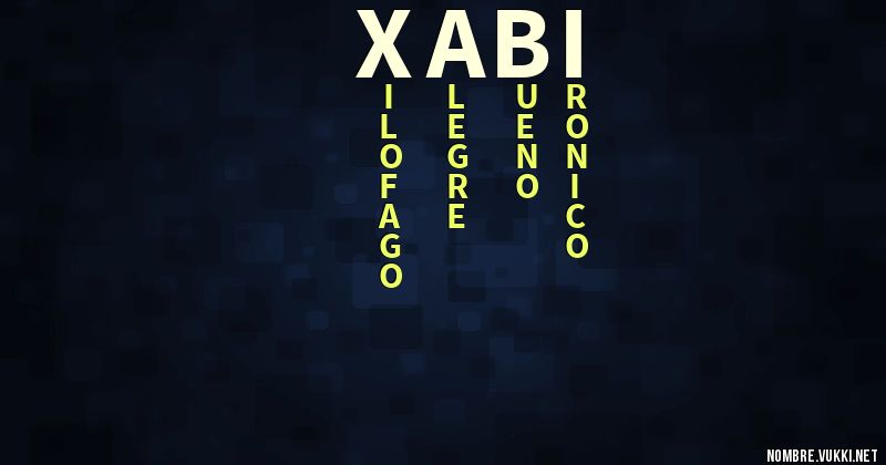 Acróstico xabi