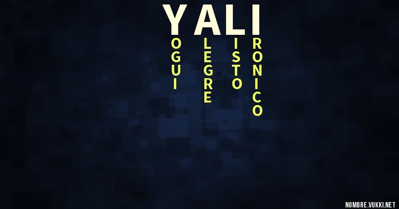 Acróstico yali