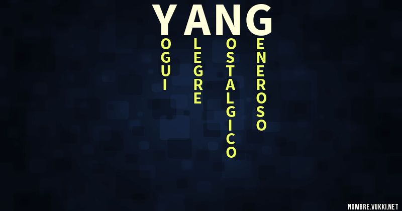 Acróstico yang