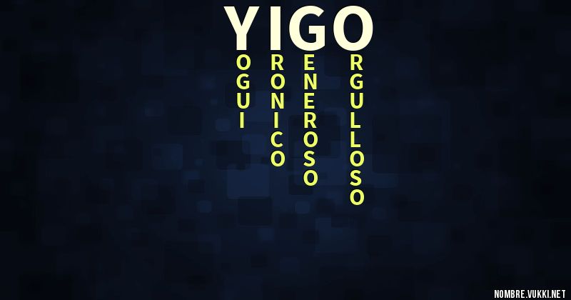 Acróstico yigo