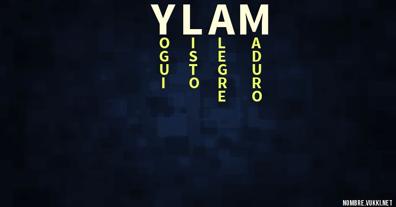 Acróstico ylam