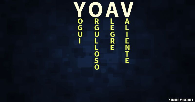 Acróstico yoav
