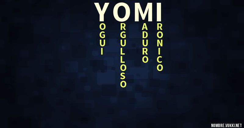 Acróstico yomi