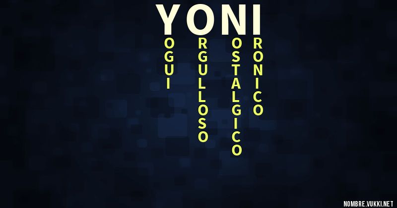 Acróstico yoni