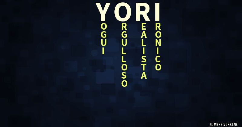Acróstico yori