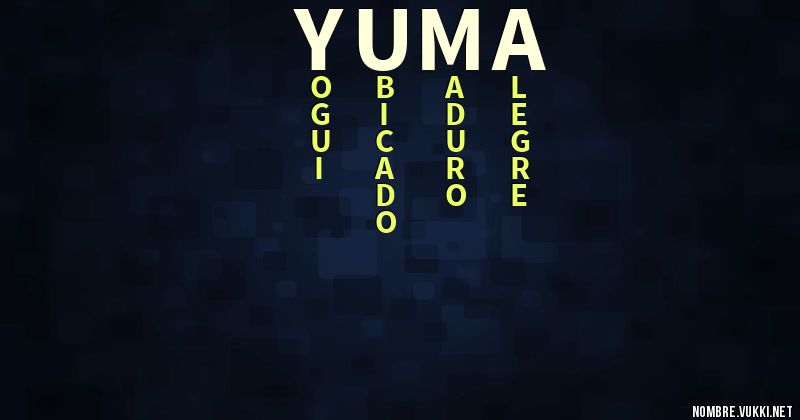 Acróstico yuma