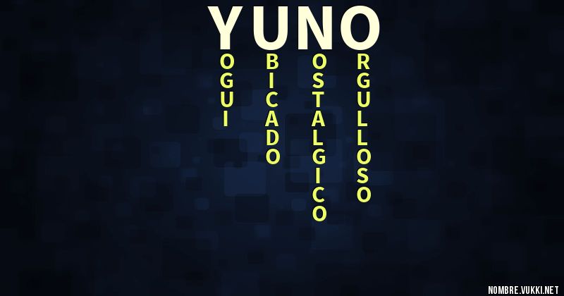 Acróstico yuno
