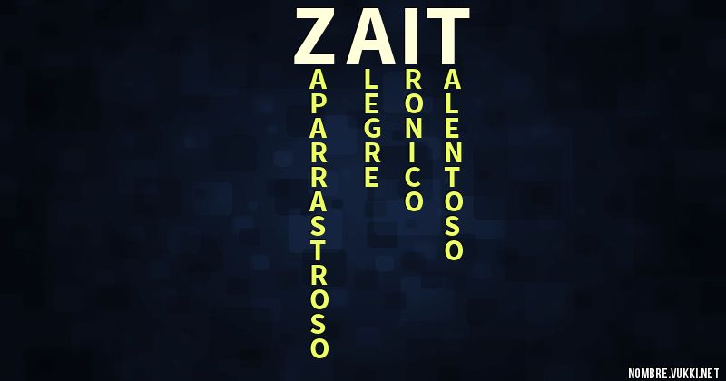 Acróstico zait