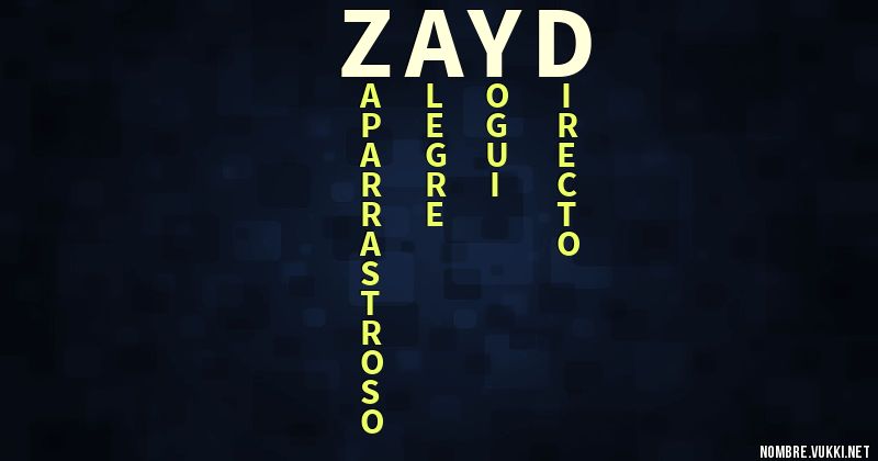Acróstico zayd