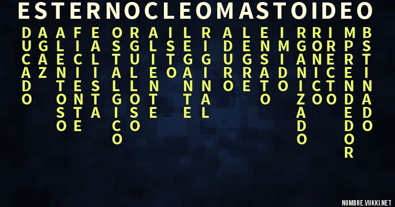 Acróstico esternocleomastoideo