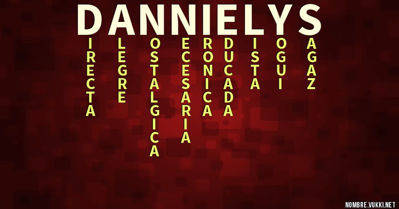 Acróstico dannielys