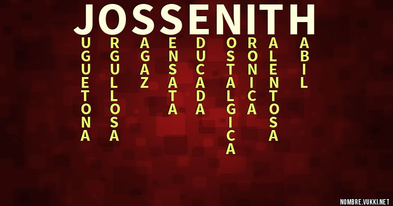 Acróstico jossenith