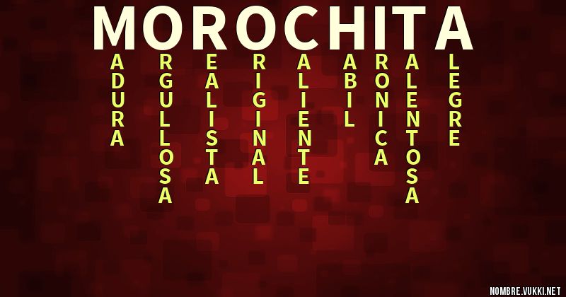Acróstico morochita