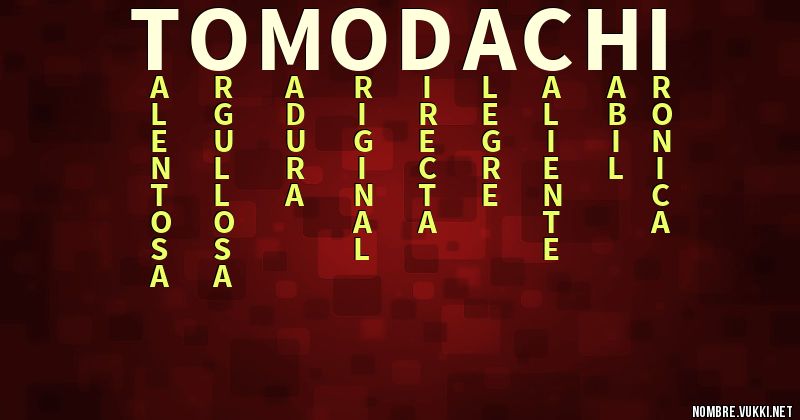 Acróstico tomodachi