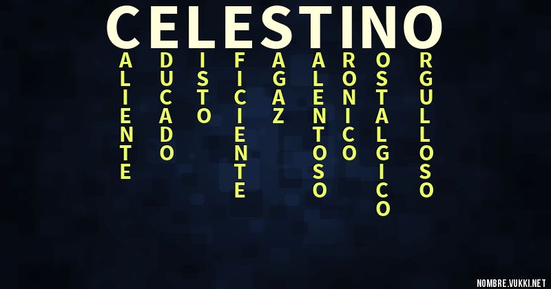 Acróstico celestino