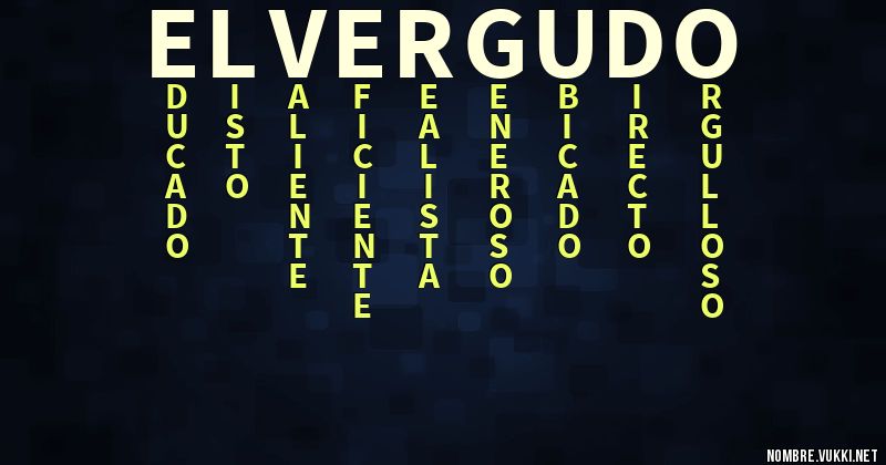 Acróstico elver gudo