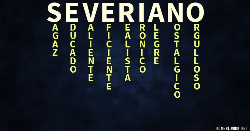 Acróstico severiano