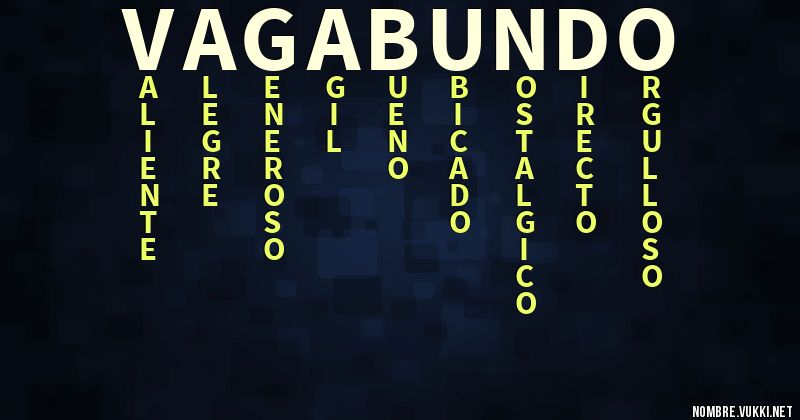 Acróstico vagabundo