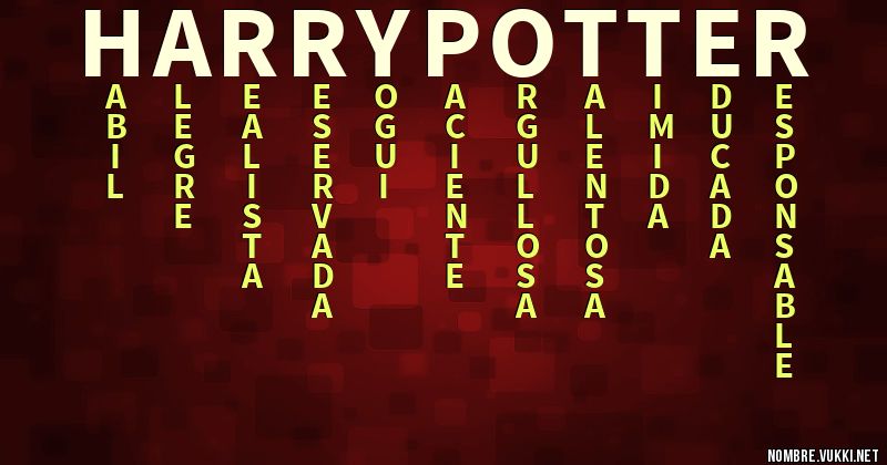 Acróstico harry potter