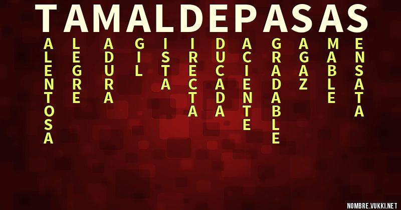 Acróstico tamaldepasas