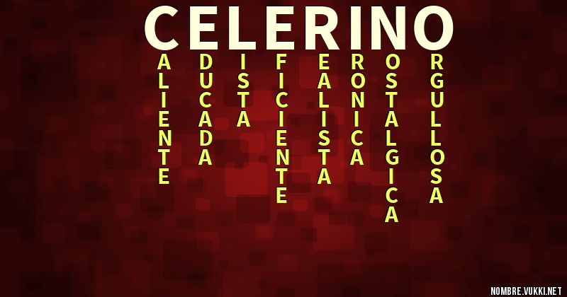 Acróstico celerino