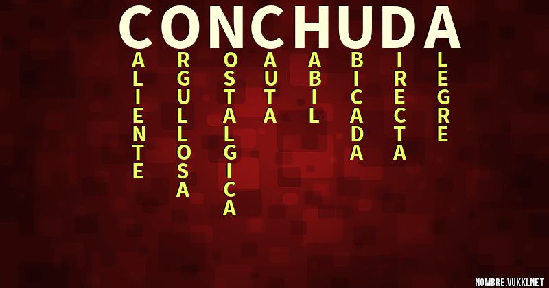 Acróstico conchuda