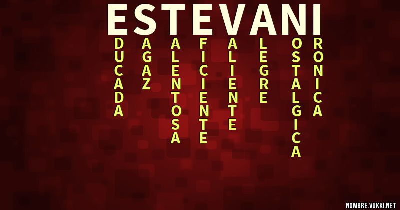 Acróstico estevani