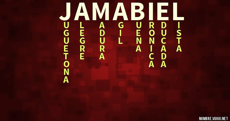 Acróstico jamabiel