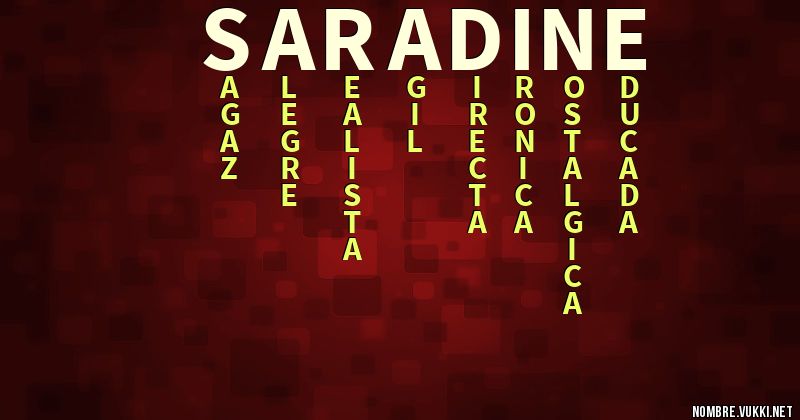 Acróstico saradine