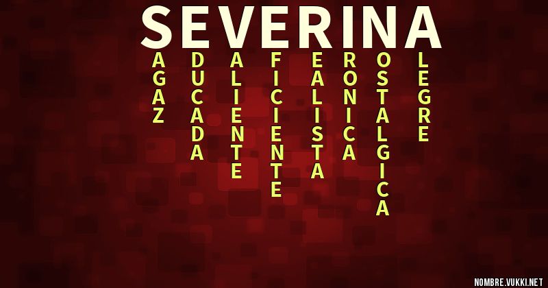 Acróstico severina