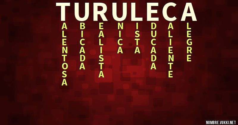Acróstico turuleca