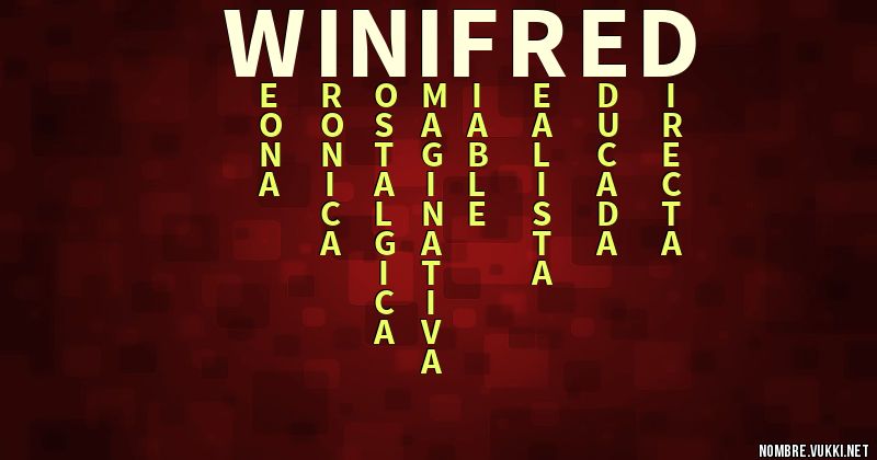 Acróstico winifred