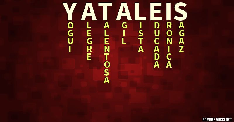 Acróstico yataleis