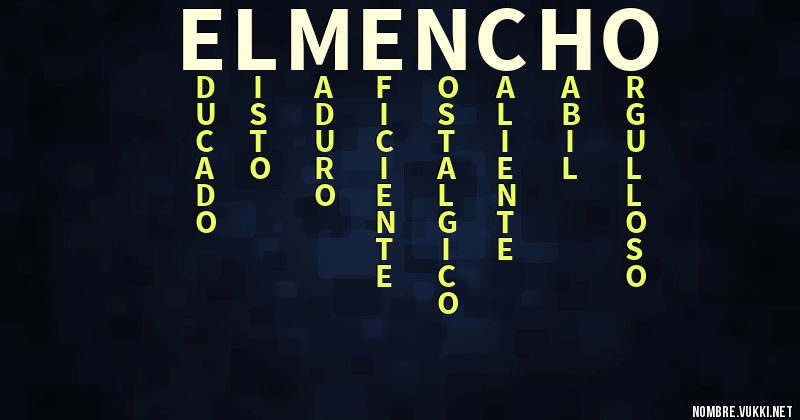 Acróstico elmencho