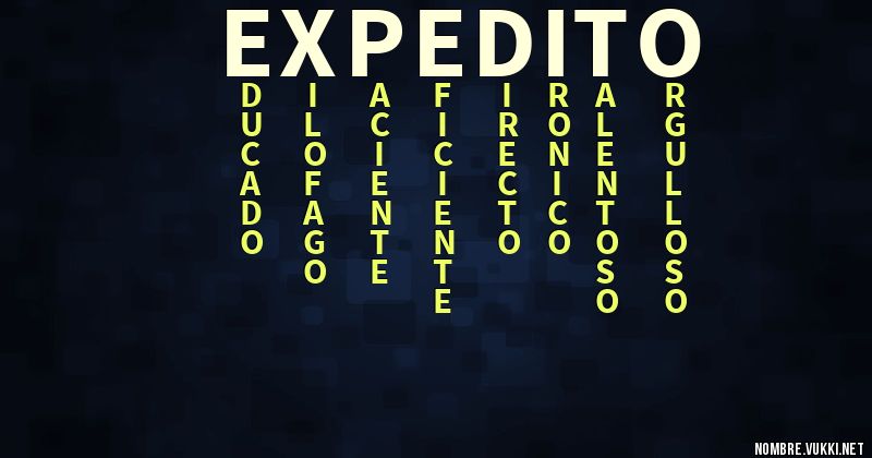 Acróstico expedito