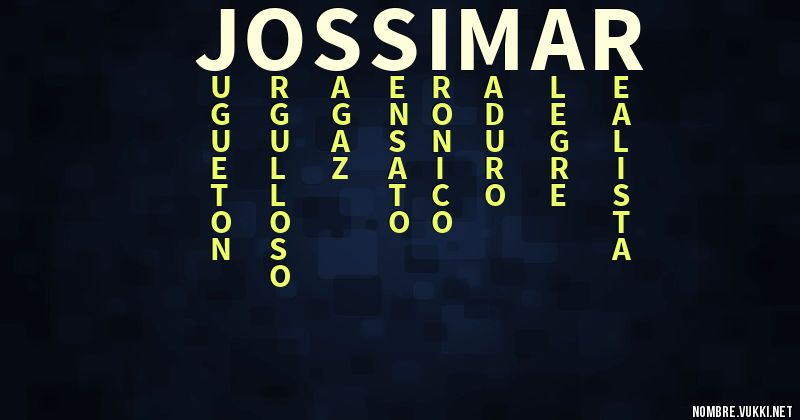 Acróstico jossimar