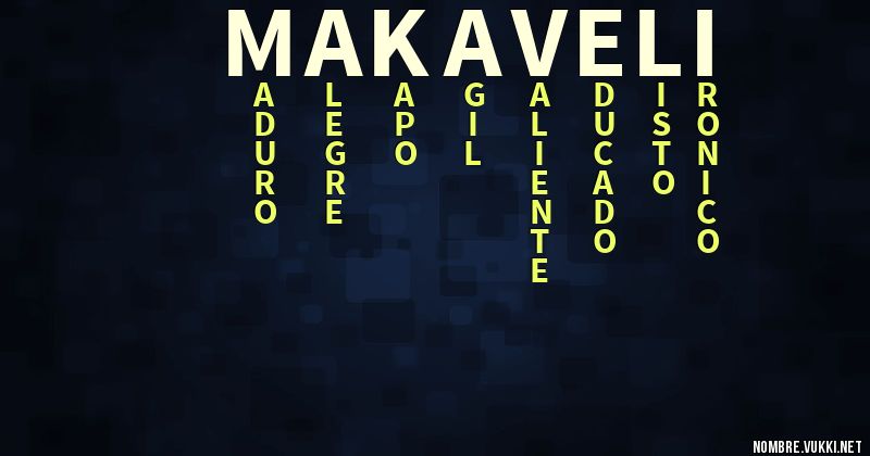 Acróstico makaveli