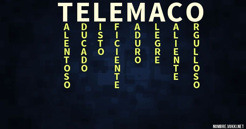 Acróstico telemaco